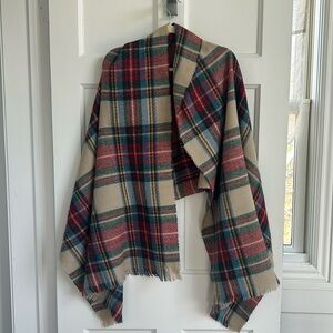 Plaid Blanket Scarf